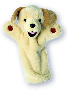 Yellow Labrador - Long Sleeve Puppet