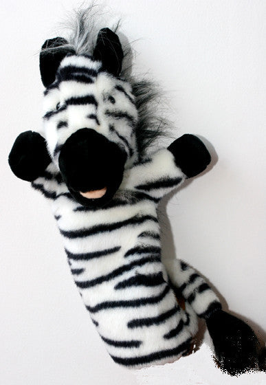 Zebra - Long Sleeve Puppet