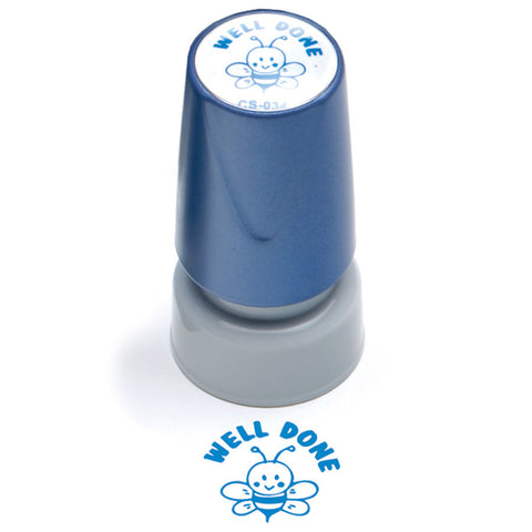 Merit Stamp Smiley Face Red