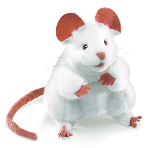 White Mouse Puppet