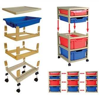 Castors (4) For Gratstack