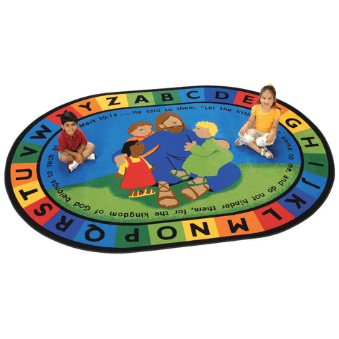 Jesus Loves the Little Children Rug