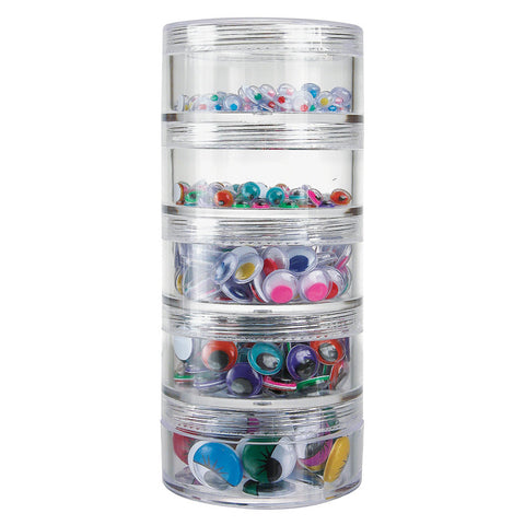 Stackable Joggle Eyes - Coloured