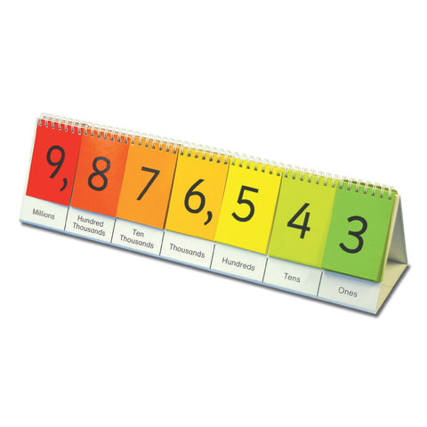 7 Place Value Flip Chart