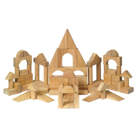 Hardwood Blocks Set - 76 Piece