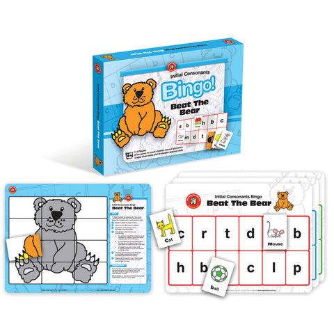 Animal Phonics Game - Beat The Bear Single Sounds