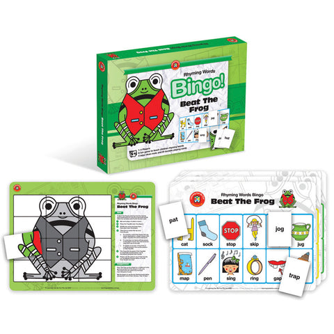 Animal Phonics Game - Beat The Frog Simple Words