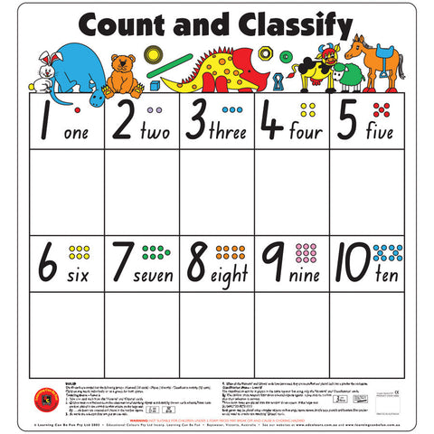 NEW! Count and Classify Maths Game
