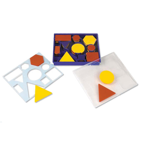 Plastic Desk-Top Attribute Blocks