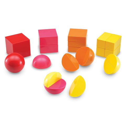 NEW! Magnetic 3D Fraction Shapes