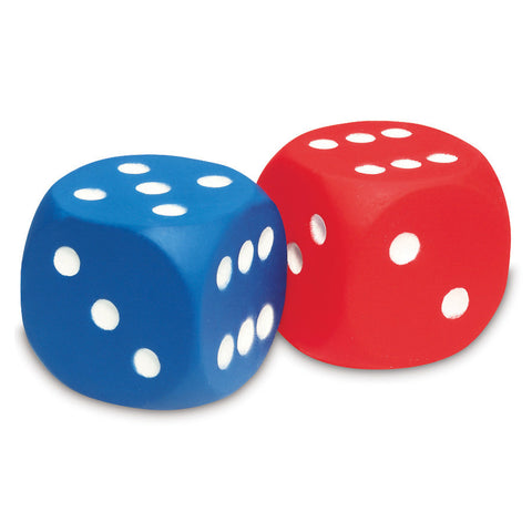 Dot Foam Dice - Set Of 2