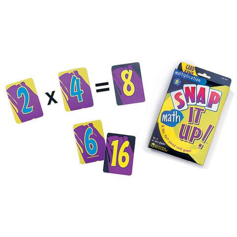 Snap It Up Multiplication Card Game