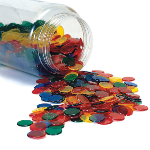 Transparent Counters - 4 Colours