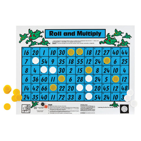 Toss & Multiply Giant Floor Game