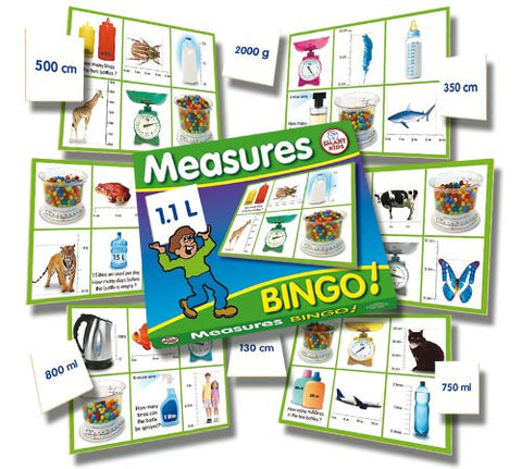 NEW! Measures Bingo