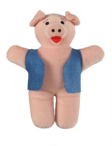 Pig (Blue Waistcoat) - Finger Puppet