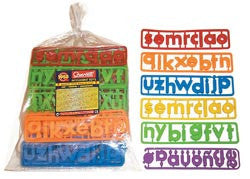 Magnetic Lowercase Letters Classpack 'Old Style'