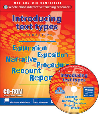 R.I.C. Interactive Software - Introducing Text Types