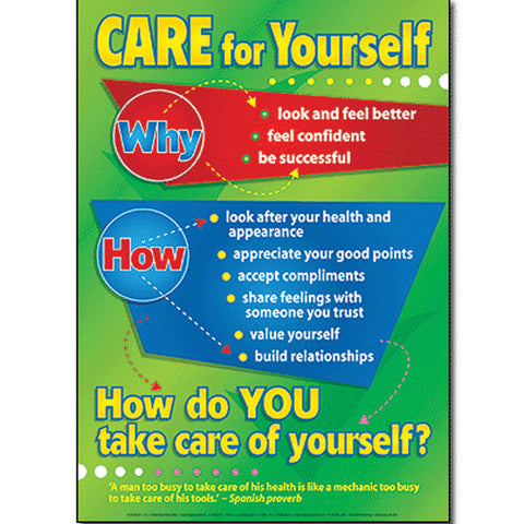 NEW! Self-Esteem Poster Set