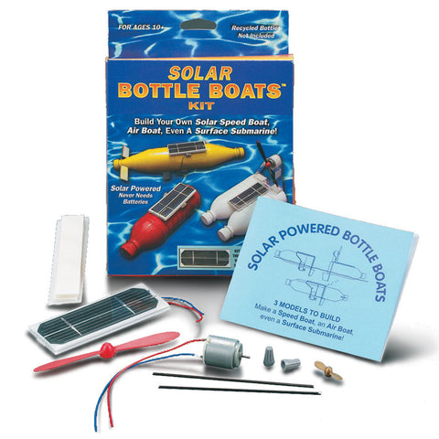 NEW! Solar Bottle Boats Kit