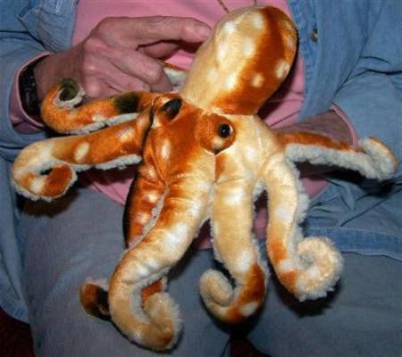 Octopus - Large Finger Puppet