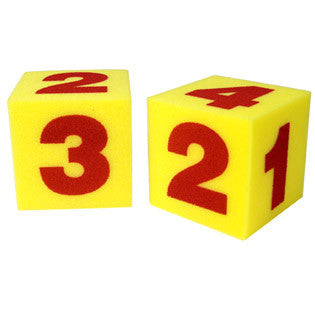 Giant Foam Numeral Dice
