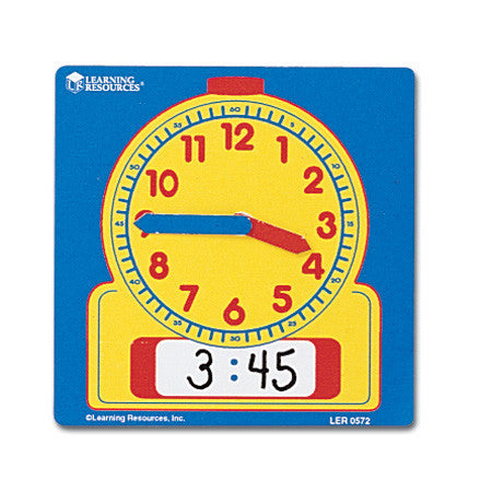 Write On/Wipe Off Student Clock Set