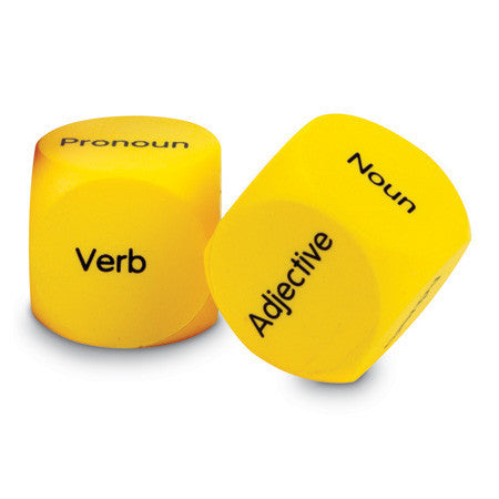 Language Cubes - Parts Of Speech *ON SALE*
