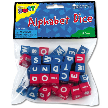 Soft Foam Alphabet Dice *ON SALE*