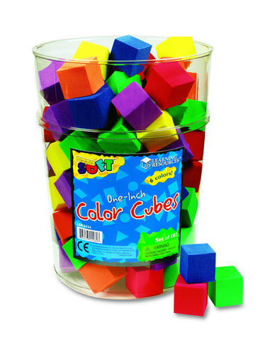 Foam Colour Cubes