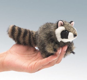 Mini Raccoon Puppet