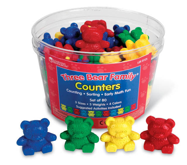 Baby Bear Counters - Set of 300