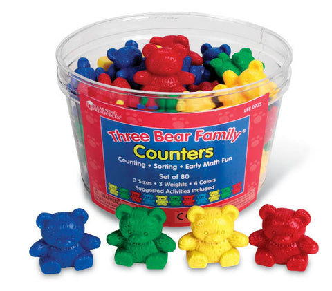 Baby Bear Counters - Set of 300