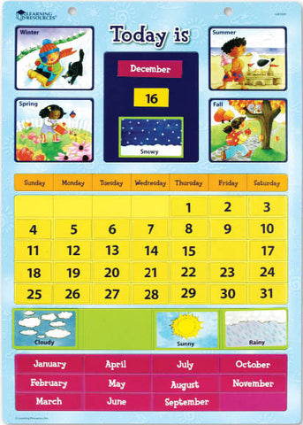 Magnetic Learning Calendar *ON SALE*