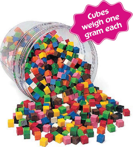 Centimetre Cubes - Set Of 500