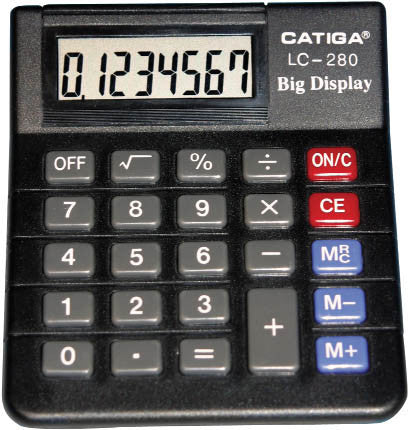 Desktop Calculator - Set Of 10