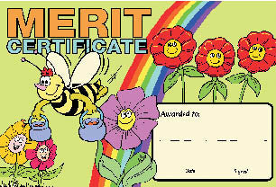 Merit Certificate Bee