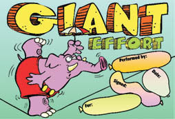 Giant Effort Elephant