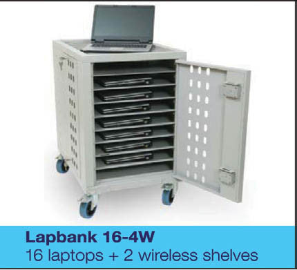 Laptop Trolley 16 Bay