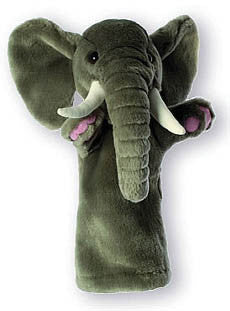 Elephant - Long Sleeve Puppet