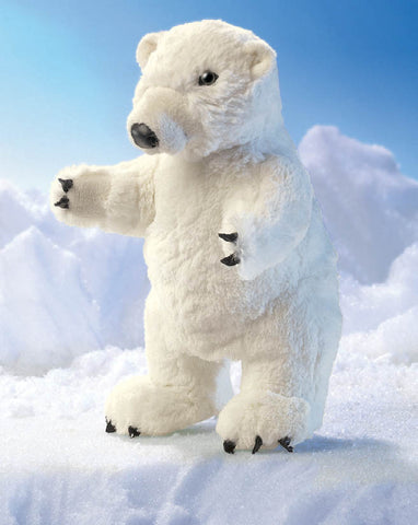 Standing Polar Bear Puppet