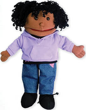 Small - Black Girl Puppet