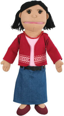 Medium - Asian Mum Puppet