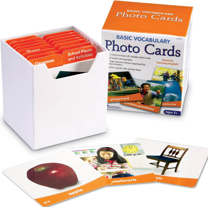 Basic Vocabulary Photo Card Set