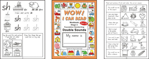 Wow! I Can Read Workbook - Stage 3 Double Sounds