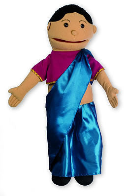 Medium - Asian Girl Puppet