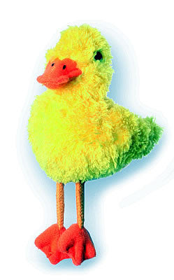 Yellow Duckling - Finger puppet