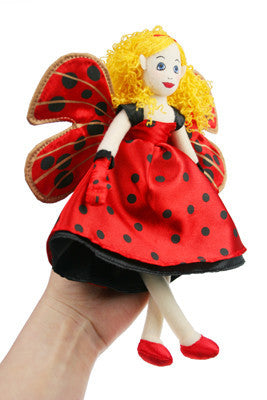 Ladybird Fairy - Finger puppet