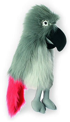 Large African Grey Parrot Puppet