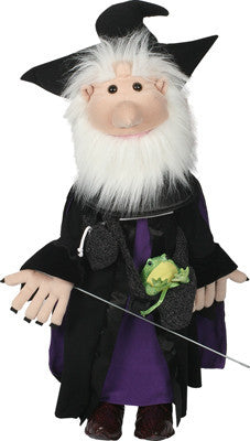 Wizard Puppet With Toad